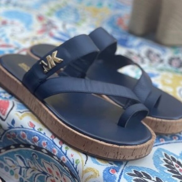 Michael Kors Blue Sandal - Picture 1 of 3